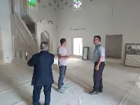 Taraklı İlçe Müftüsü İhsan Kurt, Cami Çalışmalarını Yerinde İnceledi