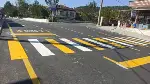 Taraklı'da Yol Çizgi Çalışması