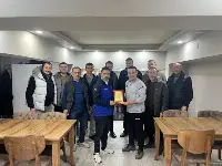 Taraklıspor Yönetiminden Eski Başkan Yavuz Özkul’a Teşekkür Plaketi