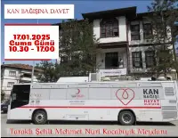 KAN BAĞIŞINA DAVET!