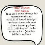 KİTAP OKUYAN ALTIN BULSUN
