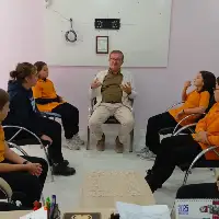 Şehit Yakını Emekli Öğretmen Salih Zeki Kocabıyık Öğrencilerle Buluştu