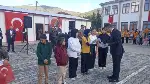 Dereceye giren öğrencilere ödülleri, verildi.