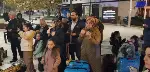 Umre Kafilesine karşılama