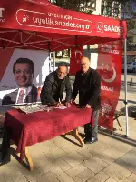 Saadet Partisi’nden Taraklı’da Üyelik Standı Çalışması
