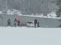 Kar Yağışı Karagöl Yaylası’nı Beyaza Bürüdü