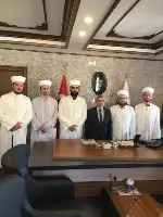Taraklı’da Göreve Başlayan İmamlar İlçe Müftüsü İhsan Kurt Tarafından Kabul Edildi