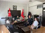 Taraklı İmam Hatip Ortaokulu Öğrencilerinden Emniyet Amirliğine 23 Nisan Ziyareti