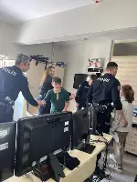 Taraklı İmam Hatip Ortaokulu Öğrencilerinden Emniyet Amirliğine 23 Nisan Ziyareti