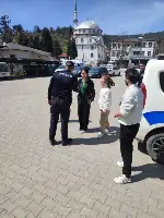 Taraklı İmam Hatip Ortaokulu Öğrencilerinden Emniyet Amirliğine 23 Nisan Ziyareti