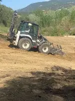 Büyükşehir'den Mezarlık Genişletme Çalışması