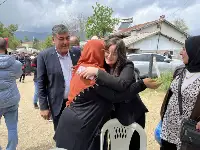Kaymakam Tunalı Dışdedeler Mahallesi'ndeki Hayır Pilavına Katıldı
