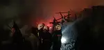 Taraklı'da Dehşet Yangın! Eski Ev Küle Döndü!