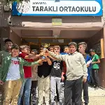 Taraklı Ortaokulu’nda Karne ve Kupa Sevinci