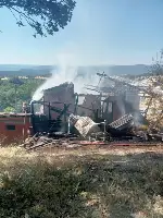 Taraklı Alballar Mahallesi'nde Ahşap Evde Yangın: Mahallede Panik Yaşandı