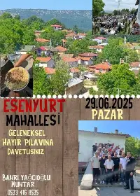Esenyurt Mahallesi'nde Geleneksel Hayır Pilavı Etkinliği