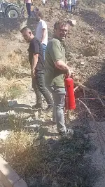 Taraklı Hisar Tepesi'nde Yangın Paniği