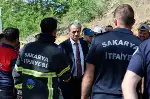 Başkan Yusuf Alemdar yangın felaketinin yaşandığı Taraklı’da