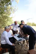 Sakarya Valisi Rahmi Doğan, Taraklı’daki Orman Yangını Alanında İncelemelerde Bulundu