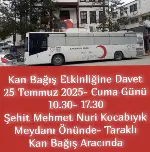Taraklı'da Kan Bağışı Kampanyası
