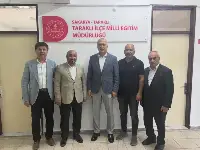 İlçe Milli Eğitim Müdürü Ahmet Kıvcı’ya Ziyaret