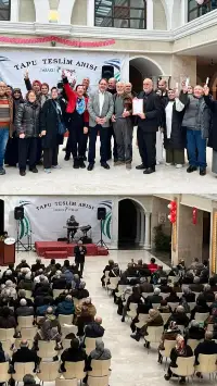 Taraklı Termal’de 4. Tapu Teslim Töreni coşkuyla gerçekleştirildi