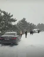 Başkan Pilavcı Mahsur Kaldı