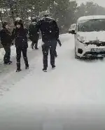 Başkan Pilavcı Mahsur Kaldı