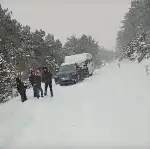 Başkan Pilavcı Mahsur Kaldı