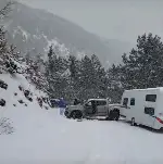 Başkan Pilavcı Mahsur Kaldı