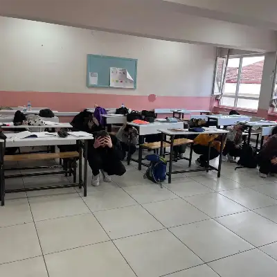 TARAKLI ORTAOKULU’NDA AFET TATBİKATI