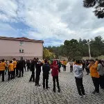 TARAKLI ORTAOKULU’NDA AFET TATBİKATI