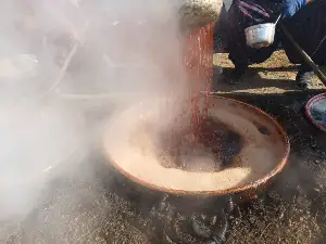 Hacıyakup Paşalar’da Pekmez Mesaisi