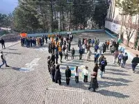 Taraklı Ortaokulunda Deprem Tatbikatı