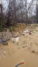 İstinat Duvarı Çökme Tehlikesi