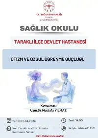 Taraklı'da Otizm Konferansı Düzenleniyor