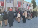 Okul Bahçelerinde Bayrak Coşkusu