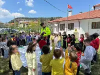 Taraklı'da Miniklere Trafik Eğitimi