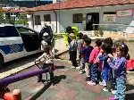 Taraklı'da Miniklere Trafik Eğitimi