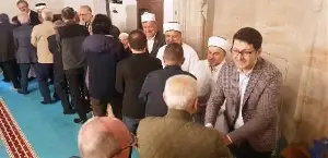 Kaymakam Tarık Vatandaşlarla Bayramlaştı
