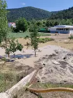 Aksu'da Deresinde Sel Oldu