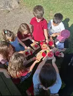 7-10 Yaş Kur'an Kursu Öğrencileri Piknikte