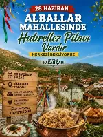 Alballar'da Geleneksel Hayır Pilavı