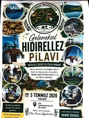 Duman Köyü Hayırı 5 Temmuz'da