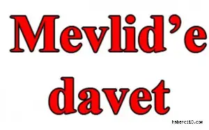 Mevlid-i Şerif Daveti