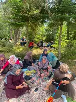 Tuzla Yaylası'ndaki Hayır Pilavına Yoğun İlgi