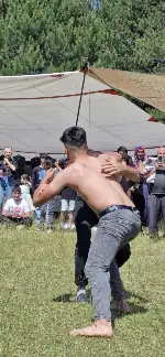Tuzla Yaylası'ndaki Hayır Pilavına Yoğun İlgi