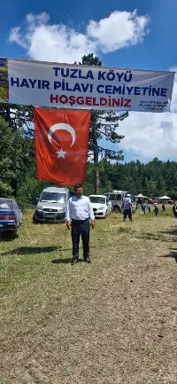 Tuzla Yaylası'ndaki Hayır Pilavına Yoğun İlgi