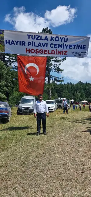 Tuzla Yaylası'ndaki Hayır Pilavına Yoğun İlgi