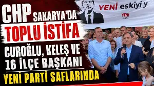 CHP Sakarya'da Büyük İstifa Depremi